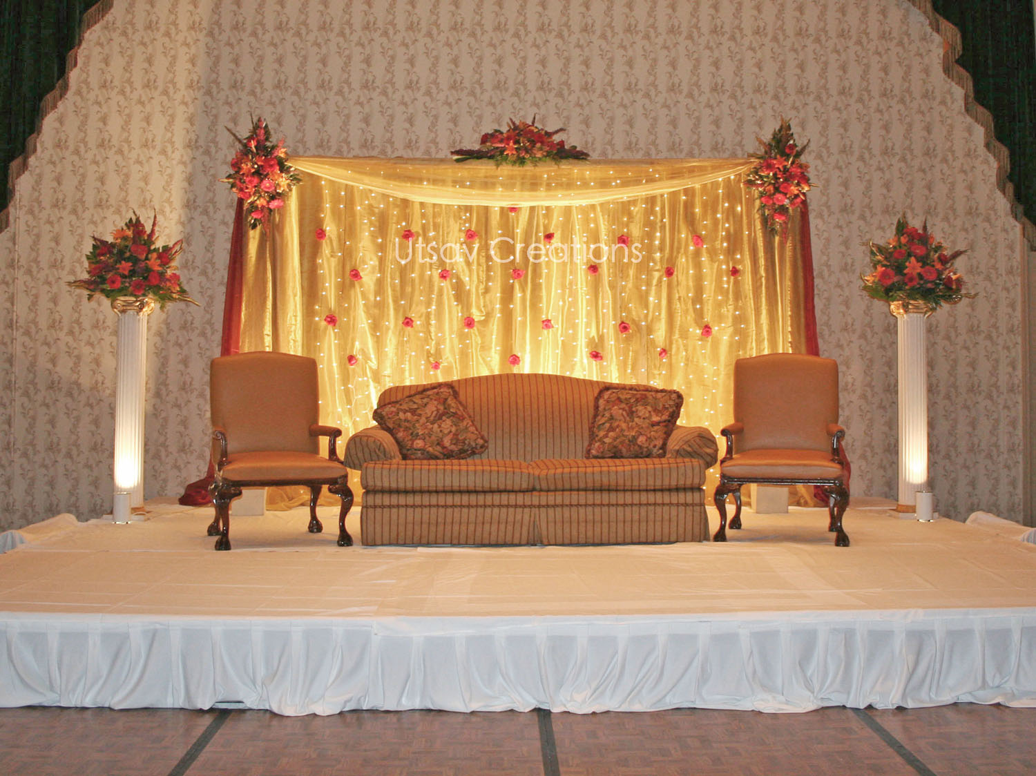 Stage Decor - Utsav creations.